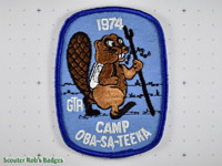 Click to enlarge 1974 Camp Oba-Sa-Teeka